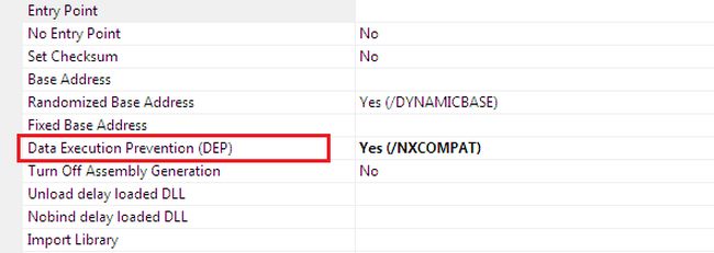 data execution prevention